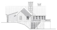 Corn Crib Cottage Plan